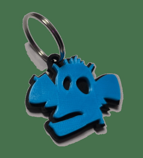 Брелок League of Legends Arcane Ліга Легенд Logo 2 Keychain ABS пластик 4 см. -   -  