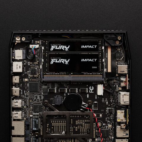 Модуль памяти для ноутбука SoDIMM DDR4 16GB 3200 MHz Impact Kingston Fury (ex.HyperX) (KF432S20IB/16) - Нулевой остаток (Feed)  - Нулевой остаток (Feed) 