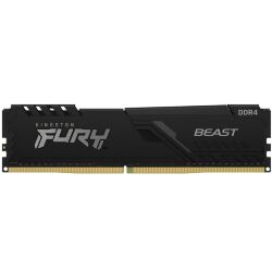 Модуль памяти для компьютера DDR4 16GB 3200 MHz Beast Black Kingston Fury (ex.HyperX) (KF432C16BB1/16WP)