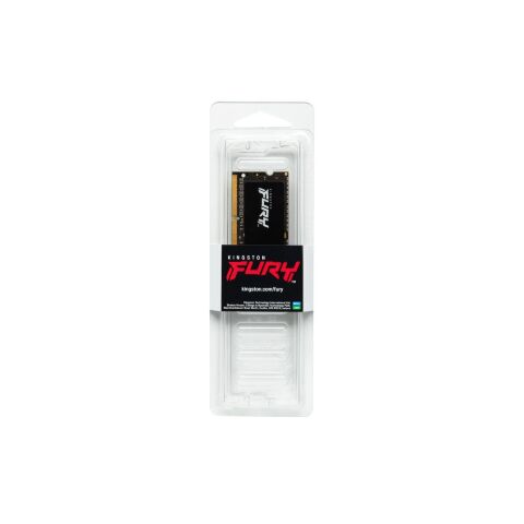 Модуль памяти для ноутбука SoDIMM DDR4 8GB 3200 MHz Fury Impact Kingston Fury (ex.HyperX) (KF432S20IB/8) - Модули памяти к ноутбукам  - Модули памяти к ноутбукам 