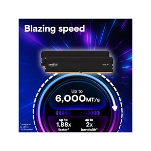 Модуль памяти для компьютера DDR5 64GB 5600 MHz Micron (CP64G56C46U5)