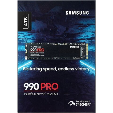 Накопитель SSD M.2 2280 4TB 990 PRO Samsung (MZ-V9P4T0BW) - Нулевой остаток (Feed) - Нулевой остаток (Feed)