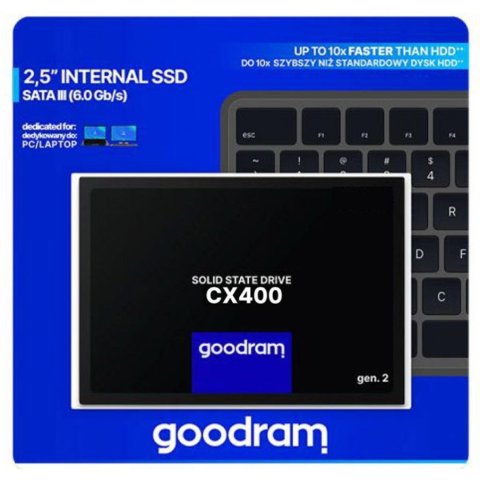 Накопитель SSD 2.5" 256GB Goodram (SSDPR-CX400-256-G2) - Нулевой остаток (Feed) - Нулевой остаток (Feed)