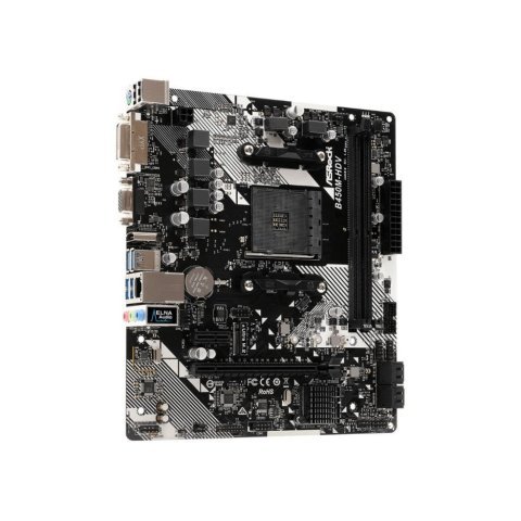 Материнская плата ASRock B450M-HDV R4.0 - Нулевой остаток (Feed)  - Нулевой остаток (Feed) 