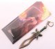 Брелок DOTA 2 Butterfly Sword Дота 2 меч метал колір бронза 6 см. - -
