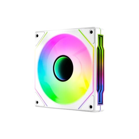 Кулер для корпуса AeroCool Phantom M-3 12 PWM ARGB White (ACF3-MR11217.21) - Вентиляторы к корпусам  - Вентиляторы к корпусам 