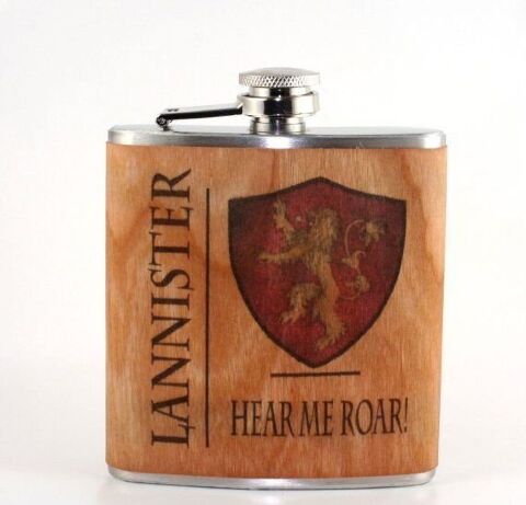 Фляга Game of Throne Lannister 6 oz -   -  