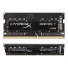 Модуль памяти для ноутбука SoDIMM DDR4 32GB (2x16GB) 3200 MHz Impact Kingston Fury (ex.HyperX) (KF432S20IBK2/32)
