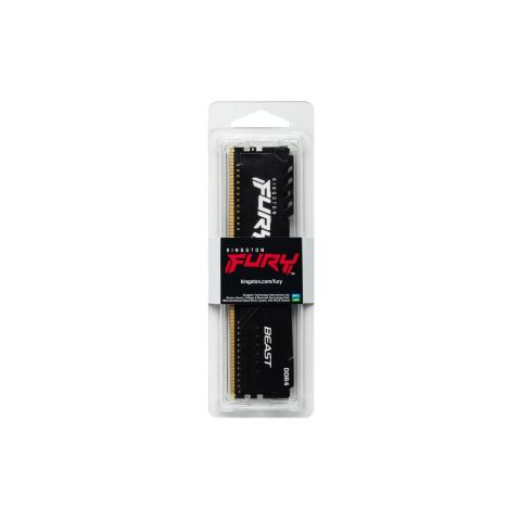 Модуль памяти для компьютера DDR4 32GB 3200 MHz Fury Beast Black Kingston Fury (ex.HyperX) (KF432C16BB/32) - Нулевой остаток (Feed)  - Нулевой остаток (Feed) 