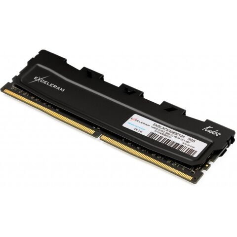 Модуль памяти для компьютера DDR4 8GB 2666 MHz Black Kudos eXceleram (EKBLACK4082619A) - Нулевой остаток (Feed) - Нулевой остаток (Feed)