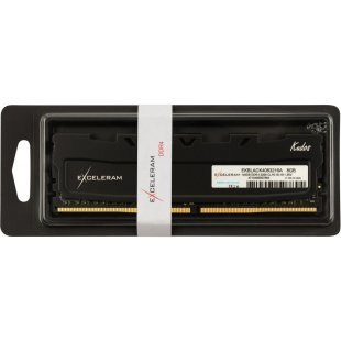 Модуль памяти для компьютера DDR4 8GB 3200 MHz Kudos Black eXceleram (EKBLACK4083216A)