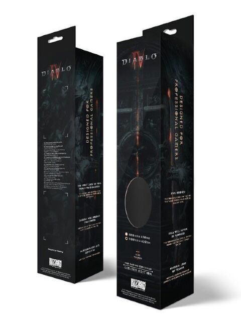 Килимок для миші ігрова поверхня Blizzard DIABLO IV 4 Skeleton King (Діабло) XL (90*42 cm) -   -  