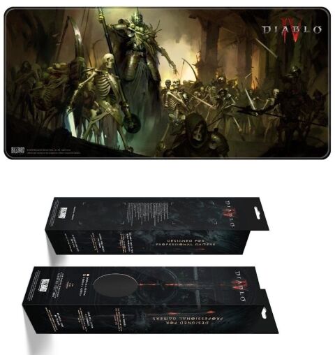 Килимок для миші ігрова поверхня Blizzard DIABLO IV 4 Skeleton King (Діабло) XL (90*42 cm) -   -  
