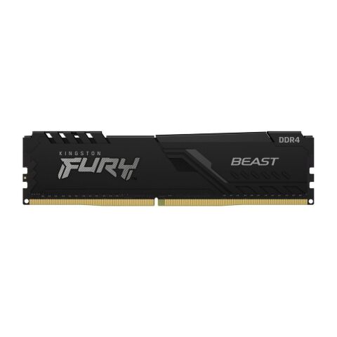 Модуль памяти для компьютера DDR4 64GB (2x32GB) 3200 MHz Fury Beast Black Kingston Fury (ex.HyperX) (KF432C16BBK2/64) - Модули памяти для компьютера  - Модули памяти для компьютера 