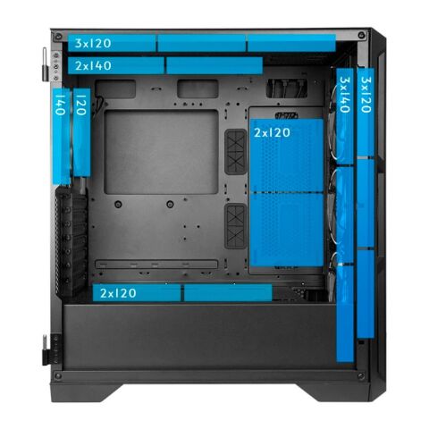 Корпус для ПК Chieftec APEX LUMO (GA-01B-L-OP) - Корпуса  - Корпуса 