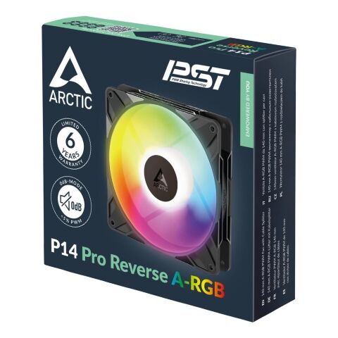 Кулер для корпуса Arctic P14 PRO REVERSE A-RG (ACFAN00327A) - Вентиляторы к корпусам - Вентиляторы к корпусам
