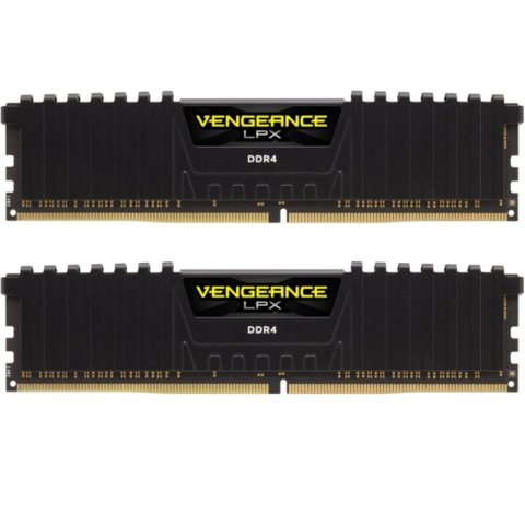 Модуль памяти для компьютера DDR4 16GB (2x8GB) 3600 MHz Vengeance LPX Black Corsair (CMK16GX4M2Z3600C18) - Нулевой остаток (Feed) - Нулевой остаток (Feed)