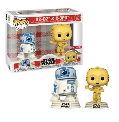 Фігурка Funko Star Wars: Retro Reimagined R2-D2 & C-3PO (Target Exclusive) Фанко Р2-Д2 та С3ПО -   -  