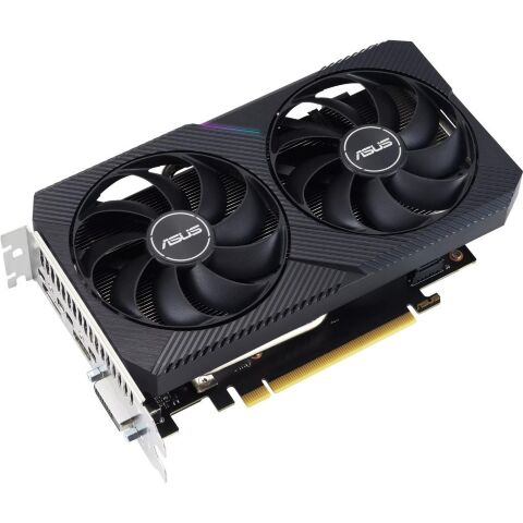 Видеокарта ASUS GeForce RTX3050 8Gb DUAL OC (DUAL-RTX3050-O8G-V2) - Видеокарты  - Видеокарты 