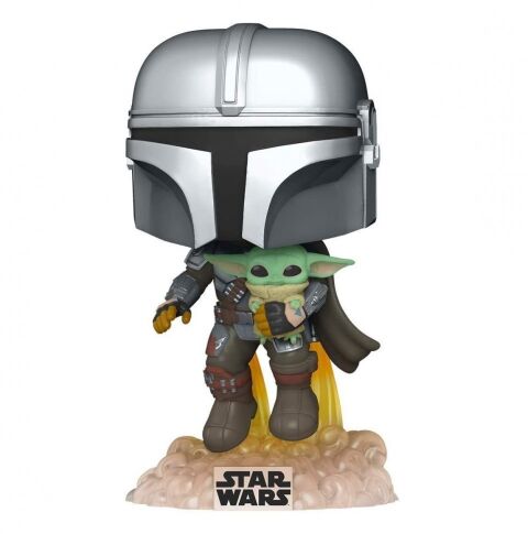 Фігурка Funko Star Wars: Mandalorian Flying with The Child фанко Зоряні війни Йода Grogu Грогу 402 -   -  