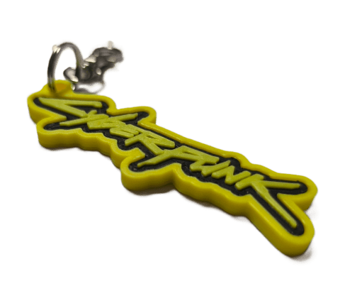 Брелок Cyberpunk 2077 Keychain Кіберпанк ABS пластик 5 см. -   -  