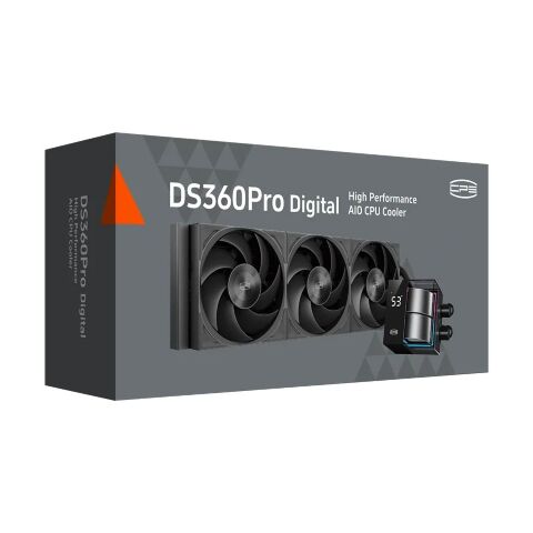 Система жидкостного охлаждения PcCooler DS360 Pro Digital BK - Системы водного охлаждения  - Системы водного охлаждения 