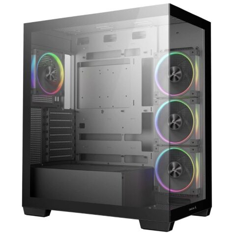 Корпус для ПК Deepcool CG580 4F V2 Black (R-CG580-BKADA4-G-2) - Нулевой остаток (Feed)  - Нулевой остаток (Feed) 