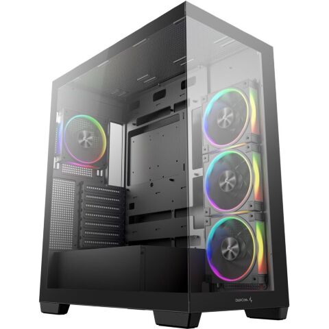 Корпус для ПК Deepcool CG580 4F V2 Black (R-CG580-BKADA4-G-2) - Нулевой остаток (Feed)  - Нулевой остаток (Feed) 