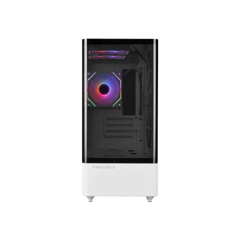 Корпус для ПК Prologix Lumi GM-01AW Glass White - Корпуса  - Корпуса 