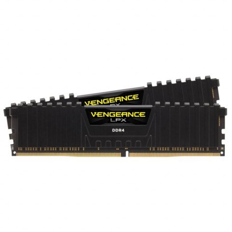 Модуль памяти для компьютера DDR4 32GB (2x16GB) 3600 MHz Vengeance LPX Black Corsair (CMK32GX4M2D3600C18) - Нулевой остаток (Feed)  - Нулевой остаток (Feed) 