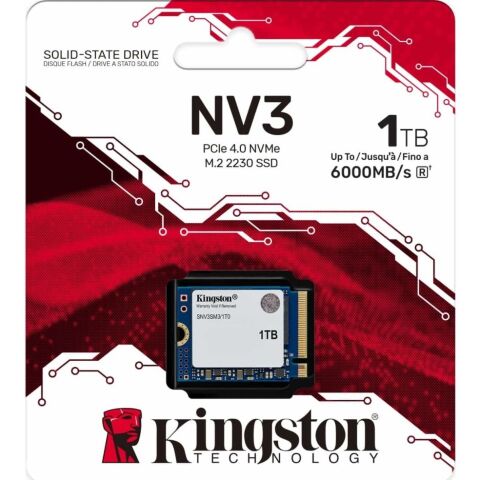Накопитель SSD M.2 2230 1TB NV3 Kingston (SNV3SM3/1T0) - Нулевой остаток (Feed)  - Нулевой остаток (Feed) 