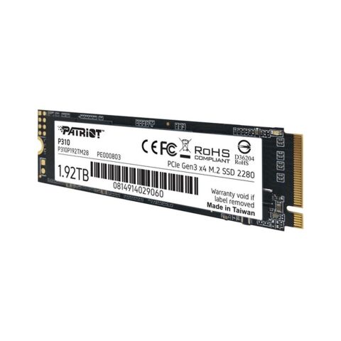 Накопитель SSD M.2 2280 1.92TB Patriot (P310P192TM28) - Нулевой остаток (Feed) - Нулевой остаток (Feed)
