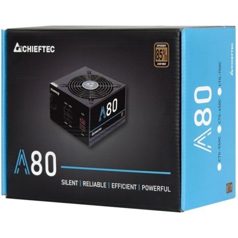 Блок питания Chieftec 750W (CTG-750C) - Нулевой остаток (Feed) - Нулевой остаток (Feed)