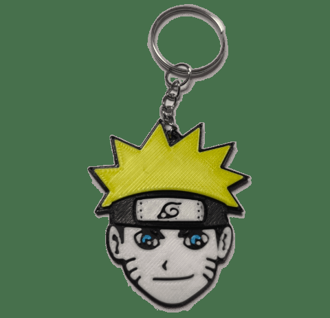 Брелок Наруто Naruto Keychain ABS пластик 4 см. -   -  