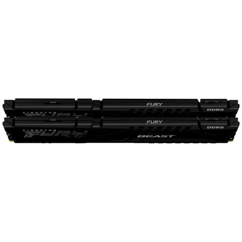 Модуль памяти для компьютера DDR5 16GB (2x8GB) 5600 MHz Beast Kingston Fury (ex.HyperX) (KF556C36BBEK2-16) - Нулевой остаток (Feed)  - Нулевой остаток (Feed) 