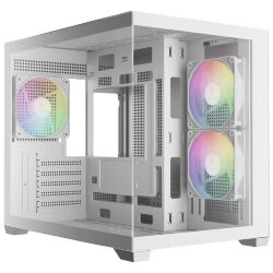 Корпус для ПК Gamdias AURA GC10M V2 WH ARGB (4711514503166)