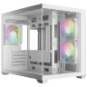Корпус для ПК Gamdias AURA GC10M V2 WH ARGB (4711514503166)