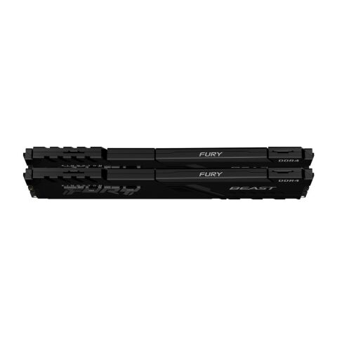 Модуль памяти для компьютера DDR4 32GB (2x16GB) 3600 MHz Fury Beast Black Kingston Fury (ex.HyperX) (KF436C18BBK2/32) - Нулевой остаток (Feed)  - Нулевой остаток (Feed) 