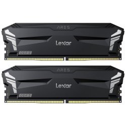 Модуль памяти для компьютера DDR5 32GB (2x16GB) 6000 MHz Ares Black Lexar (LD5U16G60C320A-RGD)