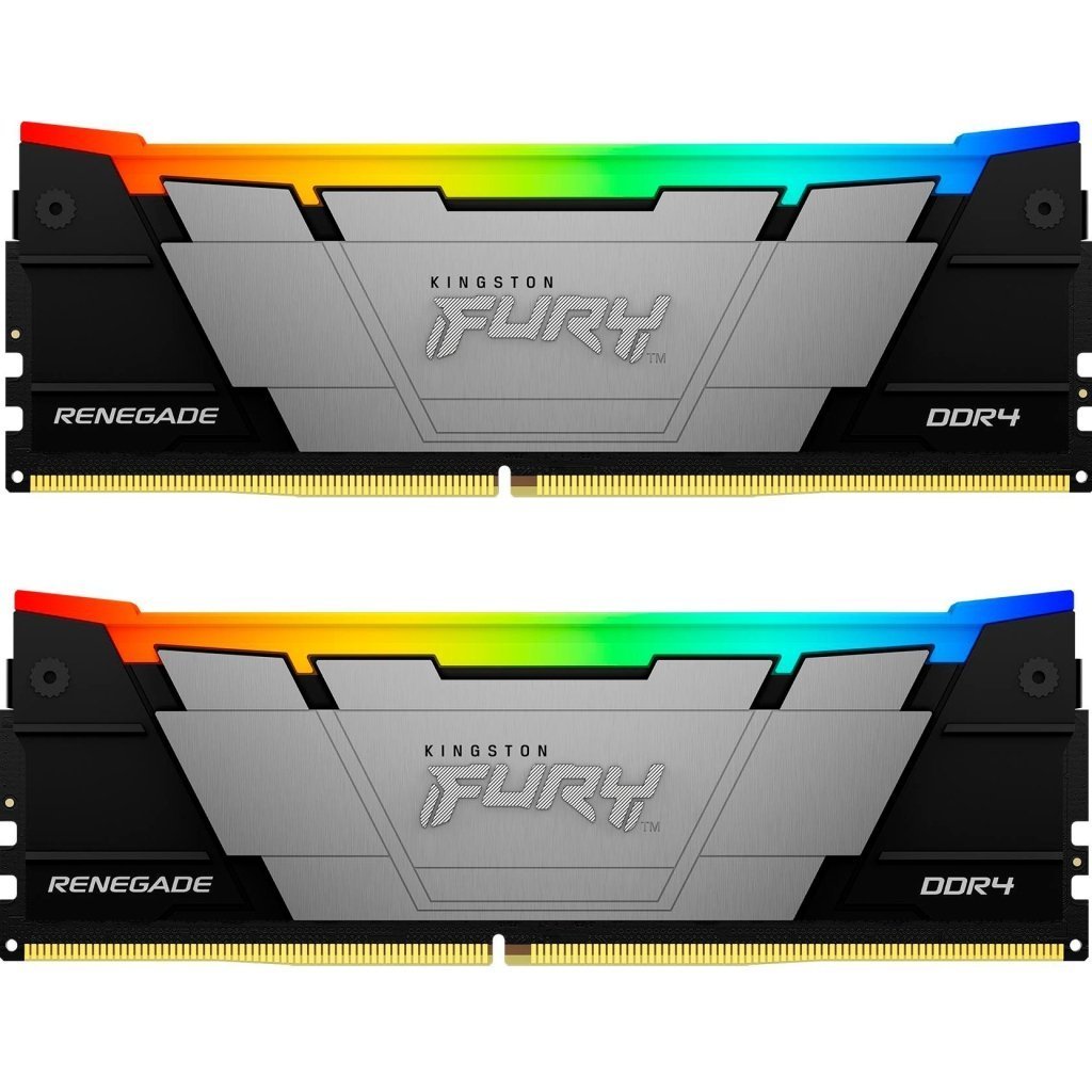 Модуль памяти для компьютера DDR4 64GB (2x32GB) 3600 MHz FURY Renegade RGB Kingston Fury (ex.HyperX) (KF436C18RB2AK2/64)