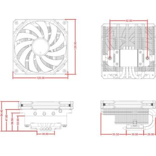 Кулер для процессора ID-Cooling IS-65-XT Black