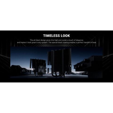 Кулер для процессора ID-Cooling IS-65-XT Black - Нулевой остаток (Feed)  - Нулевой остаток (Feed) 