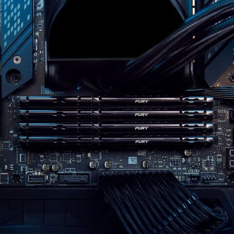 Модуль памяти для компьютера DDR5 16GB (2x8GB) 6000 MHz Beast Kingston Fury (ex.HyperX) (KF560C36BBEK2-16) - Нулевой остаток (Feed)  - Нулевой остаток (Feed) 