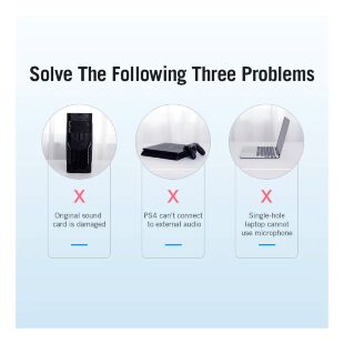 Звуковая плата Vention Audio USB 2х3,5mm jack Metal (VAB-S17-B)