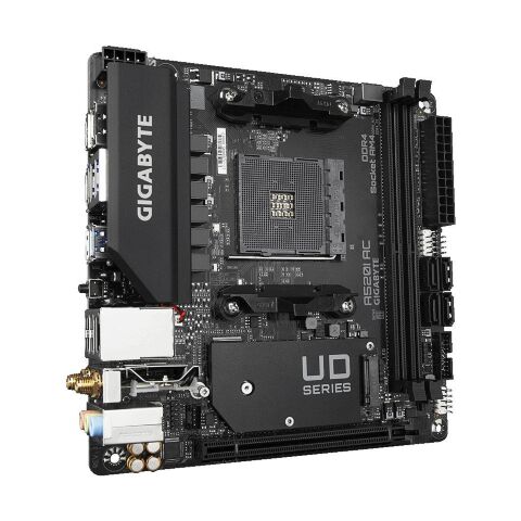 Материнская плата GIGABYTE A520I AC - Нулевой остаток (Feed)  - Нулевой остаток (Feed) 