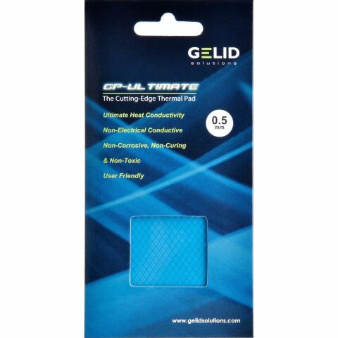 Термопрокладка Gelid Solutions GP-Ultimate Thermal Pad 90x50x2 mm (TP-GP04-D) - Нулевой остаток (Feed)  - Нулевой остаток (Feed) 