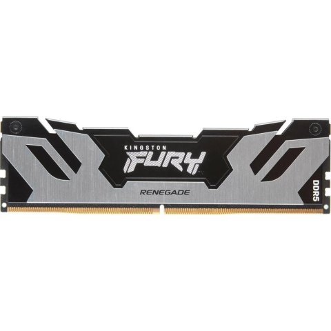 Модуль памяти для компьютера DDr5 16GB 7600 MHz Renegade XMP Silver/Black Kingston Fury (ex.HyperX) (KF576C38RS-16) - Нулевой остаток (Feed)  - Нулевой остаток (Feed) 