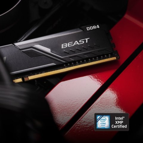 Модуль памяти для компьютера DDR4 32GB 3600 MHz Fury Beast Black Kingston Fury (ex.HyperX) (KF436C18BB/32) - Нулевой остаток (Feed) - Нулевой остаток (Feed)