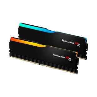 Модуль памяти для компьютера DDR5 32GB (2x16GB) 6000 MHz Ripjaws M5 RGB Black G.Skill (F5-6000J3636F16GX2-RM5RK)