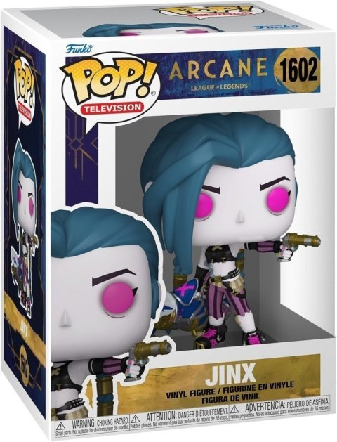 Фигурка Funko League Of Legends Arcane Jinx фанко Лига легенд Джинкс 1602 -   -  